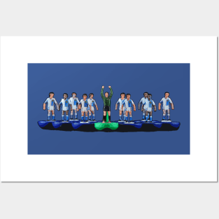 Classic subbuteo Blackburn football design Posters and Art